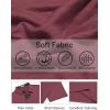 image:imageCOOFANDY Mens Polo Shirts Short Sleeve Casual Summer Polo Tee Classic Collared Golf Stylish TopsDark Red