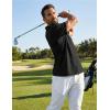 image:imageCOOFANDY Mens Polo Shirts Short Sleeve Golf Shirt Moisture Wicking Quick Dry Performance Polo Shirts for MenBlack