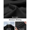 image:imageCOOFANDY Mens Polo Shirts Short Sleeve Golf Shirt Moisture Wicking Quick Dry Performance Polo Shirts for MenBlack