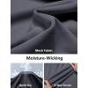 image:imageCOOFANDY Mens Polo Shirts Short Sleeve Golf Shirt Moisture Wicking Quick Dry Performance Polo Shirts for MenDark Grey