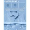 image:imageCOOFANDY Mens Polo Shirts Short Sleeve Golf Shirt Moisture Wicking Quick Dry Performance Polo Shirts for MenLight Blue