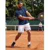 image:imageCOOFANDY Mens Polo Shirts Short Sleeve Golf Shirt Moisture Wicking Quick Dry Performance Polo Shirts for MenNavy