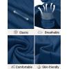 image:imageCOOFANDY Mens Polo Shirts Short Sleeve V Neck Knit Shirts for Men Casual Old Money Clothes Mens Golf ShirtLake Blue