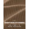 image:imageCOOFANDY Mens Ribbed Polo Shirts Short Sleeve V Neck Slim Fit Polo TShirt Casual Summer Collared Golf ShirtKhaki