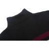 image:imageCOOFANDY Mens Ribbed Slim Fit Knitted Pullover Casual Turtleneck SweaterStripedwhite  Red
