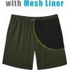 image:imageCOOFANDY Mens Swim Trunks 7 inch Bathing Suit with Mesh Liner Swim Shorts Board Short SwimsuitArmy Green