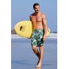 image:imageCOOFANDY Mens Swim Trunks 7 inch Bathing Suit with Mesh Liner Swim Shorts Board Short SwimsuitBlue Green Coconut Tree