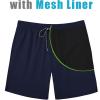 image:imageCOOFANDY Mens Swim Trunks 7 inch Bathing Suit with Mesh Liner Swim Shorts Board Short SwimsuitNavy Blue