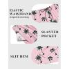 image:imageCOOFANDY Mens Swim Trunks 7 inch Bathing Suit with Mesh Liner Swim Shorts Board Short SwimsuitPink Coconut Tree