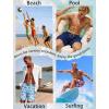 image:imageCOOFANDY Mens Swim Trunks 7 inch Bathing Suit with Mesh Liner Swim Shorts Board Short SwimsuitSky Blue