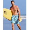 image:imageCOOFANDY Mens Swim Trunks 7 inch Bathing Suit with Mesh Liner Swim Shorts Board Short SwimsuitTurquoise Dolphin and Whale