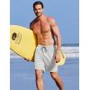 image:imageCOOFANDY Mens Swim Trunks 7 inch Bathing Suit with Mesh Liner Swim Shorts Board Short SwimsuitWhite
