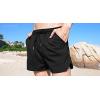 image:imageCOOFANDY Mens Swim Trunks Quick Dry Board Shorts Swimsuit Swimwear Bathing SuitA Black