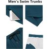 image:imageCOOFANDY Mens Swim Trunks Quick Dry Board Shorts Swimsuit Swimwear Bathing SuitB Peacock Blue