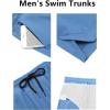 image:imageCOOFANDY Mens Swim Trunks Quick Dry Board Shorts Swimsuit Swimwear Bathing SuitL Sky Blue