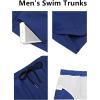image:imageCOOFANDY Mens Swim Trunks Quick Dry Board Shorts Swimsuit Swimwear Bathing SuitL Snorkel Blue