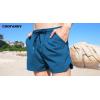 image:imageCOOFANDY Mens Swim Trunks Quick Dry Board Shorts Swimsuit Swimwear Bathing SuitLake Blue