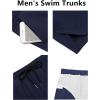 image:imageCOOFANDY Mens Swim Trunks Quick Dry Board Shorts Swimsuit Swimwear Bathing SuitNavy Blue