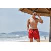 image:imageCOOFANDY Mens Swim Trunks Quick Dry Board Shorts Swimsuit Swimwear Bathing SuitOrange Red