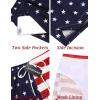 image:imageCOOFANDY Mens Swim Trunks Quick Dry Board Shorts Swimsuit Swimwear Bathing SuitP American Flag