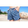 image:imageCOOFANDY Mens Swim Trunks Quick Dry Board Shorts Swimsuit Swimwear Bathing SuitP Blue Leaf