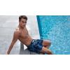 image:imageCOOFANDY Mens Swim Trunks Quick Dry Board Shorts Swimsuit Swimwear Bathing SuitP Blue Leaves