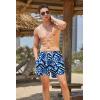 image:imageCOOFANDY Mens Swim Trunks Quick Dry Board Shorts Swimsuit Swimwear Bathing SuitP Geometric Figures