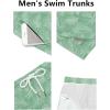 image:imageCOOFANDY Mens Swim Trunks Quick Dry Board Shorts Swimsuit Swimwear Bathing SuitP Light Green