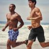 image:imageCOOFANDY Mens Swim Trunks Quick Dry Board Shorts Swimsuit Swimwear Bathing SuitP Navy Blue Palm Leaf