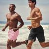 image:imageCOOFANDY Mens Swim Trunks Quick Dry Board Shorts Swimsuit Swimwear Bathing SuitP Pink Leaf