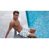 image:imageCOOFANDY Mens Swim Trunks Quick Dry Board Shorts Swimsuit Swimwear Bathing SuitP White Palm Leaf