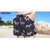 image:imageCOOFANDY Mens Swim Trunks Quick Dry Board Shorts Swimsuit Swimwear Bathing SuitP Zebra