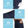 image:imageCOOFANDY Mens Swim Trunks with Compression Liner Quick Dry 7 Inch Bathing Suit Beach Short with Zipper PocketsPalm Night