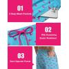 image:imageCOOFANDY Mens Swim Trunks with Compression Liner Quick Dry 7 Inch Bathing Suit Beach Short with Zipper PocketsPink Shark