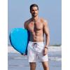 image:imageCOOFANDY Mens Swim Trunks with Compression Liner Quick Dry 7 Inch Bathing Suit Beach Short with Zipper PocketsWhite