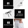 image:imageCOOFANDY Mens Swim Trunks with Compression Liner Quick Dry 7 Inch Bathing Suit Beach Short with Zipper PocketsWhite