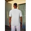 image:imageCOOFANDY Mens TShirt Short Sleeve Crew Neck Textured Shirts Classic Knit Pullover TeesWhite