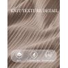 image:imageCOOFANDY Mens TShirts Short Sleeve Knit Shirts Casual Crewneck Ribbed Dress Tee ShirtKhaki