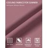 image:imageCOOFANDY Mens UltraLight 9 Summer Shorts Casual Drawstring Linen Shorts with PocketsDusty Pink