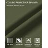 image:imageCOOFANDY Mens UltraLight 9 Summer Shorts Casual Drawstring Linen Shorts with PocketsOlive Green