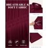 image:imageCOOFANDY Polo Shirts for Men Short Sleeve Shirts Casual Stylish Collared Summer Textured Knit ShirtsDark Red