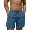 image:imageCOOFANDY Mens Swim Trunks 7 inch Bathing Suit with Mesh Liner Swim Shorts Board Short SwimsuitDark Blue