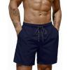 image:imageCOOFANDY Mens Swim Trunks 7 inch Bathing Suit with Mesh Liner Swim Shorts Board Short SwimsuitNavy Blue