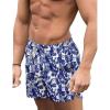 image:imageCOOFANDY Mens Swim Trunks Quick Dry Board Shorts Swimsuit Swimwear Bathing SuitP Navy Blue Palm Leaf