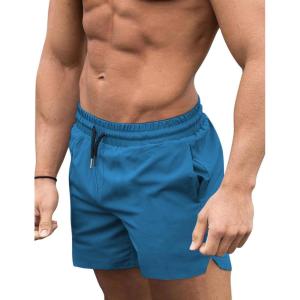 image:imageCOOFANDY Mens Swim Trunks Quick Dry Board Shorts Swimsuit Swimwear Bathing SuitLake Blue