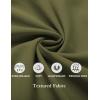 image:imageCOOFANDY Mens Sleeveless Button Up Shirts Summer Beach Tank Tops Collarless Casual Cruise Dress ShirtArmy Green