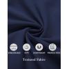 image:imageCOOFANDY Mens Sleeveless Button Up Shirts Summer Beach Tank Tops Collarless Casual Cruise Dress ShirtNavy Blue