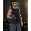 image:imageCOOFANDY Mens Workout Tank Tops Cut Off Bodybuilding Fitness Muscle Shirts Wide Armholes Summer Sleeveless ShirtBlack