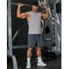 image:imageCOOFANDY Mens Workout Tank Tops Cut Off Bodybuilding Fitness Muscle Shirts Wide Armholes Summer Sleeveless ShirtGrey
