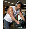 image:imageCOOFANDY Mens Workout Tank Tops Cut Off Bodybuilding Fitness Muscle Shirts Wide Armholes Summer Sleeveless ShirtWhite